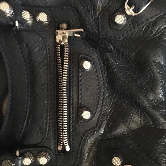 Balenciaga Mini City Giant  Dark Blue/Silver - Picture 3 of 8